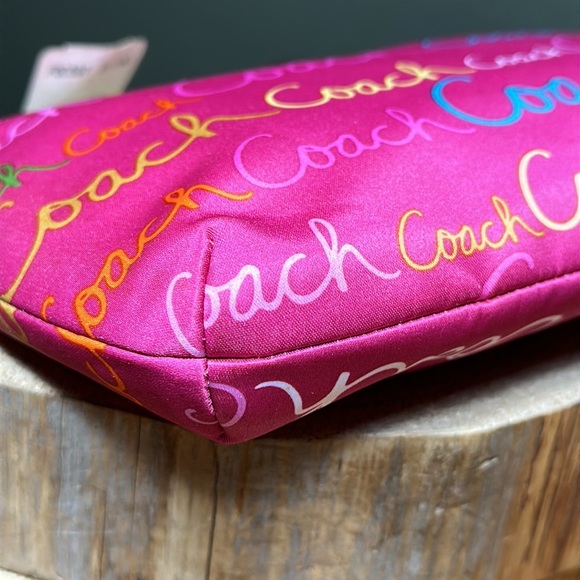 *NWT* *RARE* COACH Script Large Chubby Bag - Picture 5 of 10